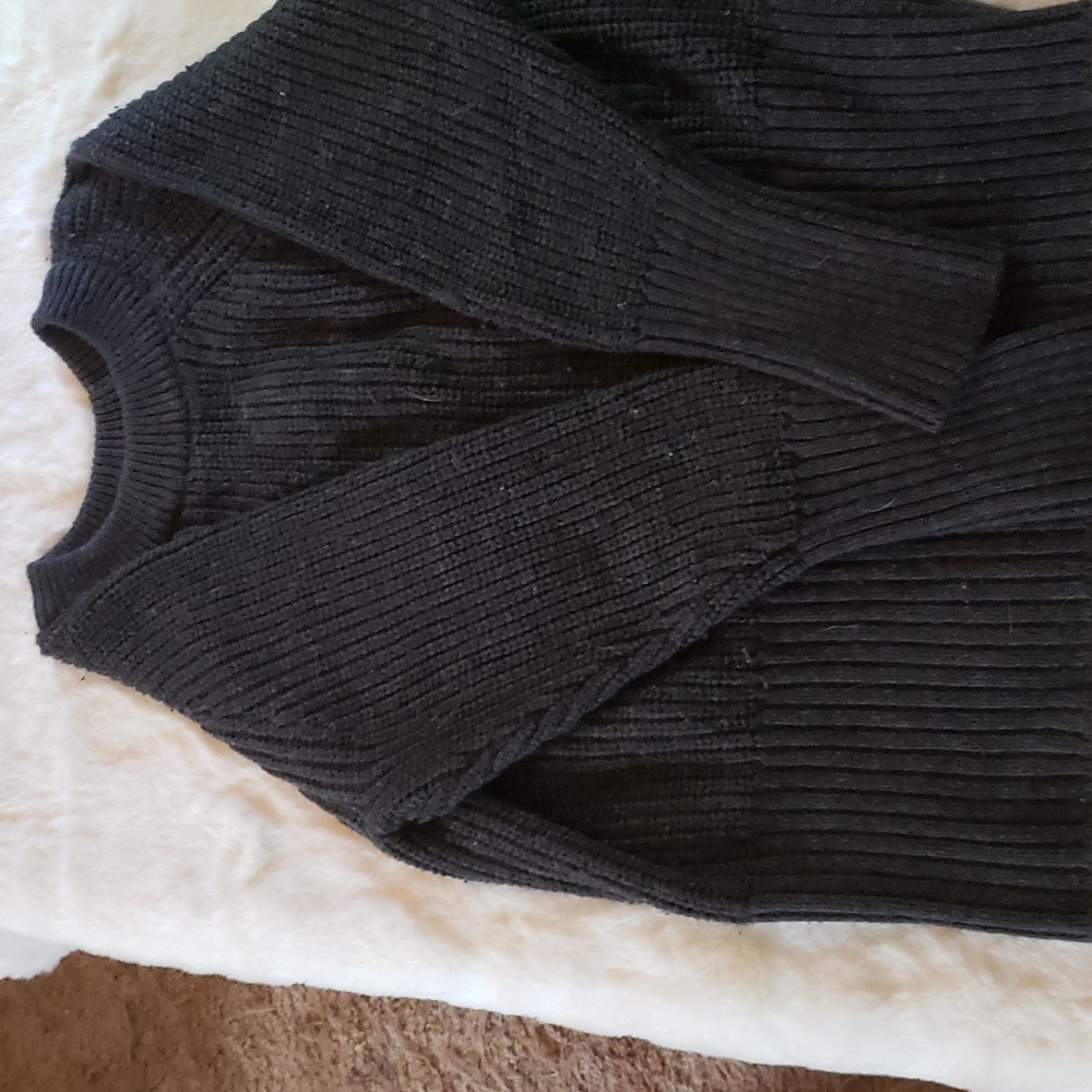 Dark grey, universal threads, medium sweater